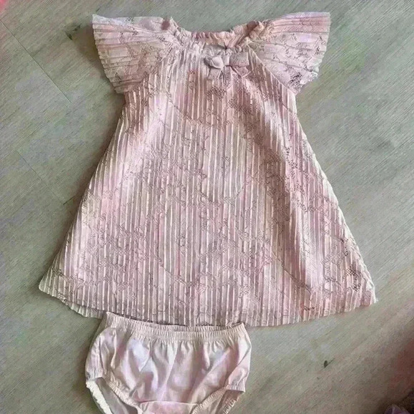 Carter's Other - Carter’s lace light pink dress size 18m